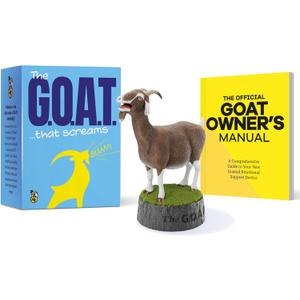 The Screaming Goat Desk Toy - White Elephant Gifts - Funny Gag Gift Ideas for Coworkers - Unique Fun Desk Toys - Hilarious Easter Basket Stuffers