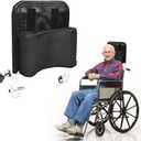 Wheelchair Headrest Neck Support Pillow, Head Backrest Adjustable Heightening Cushion for Elderly, Disabled, After Post-op, Medium