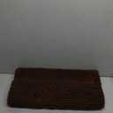 MudGuard Mat Dog Door Mat for Muddy Paws, Super Absorbent Microfiber, Non-Slip Indoor Mat, Quick Dry Chenille Mud Mat for Dogs & Entryway, Washable, Choco 19" x 30"