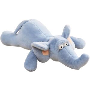 Roqei 18 Inch Blue Elephant Stuffed Animals, Funny Stuffed Elephant Plush, Soft & Cute Plush Toys Gifts for Kids, Boys, Girls, Children, Birthday, Christmas