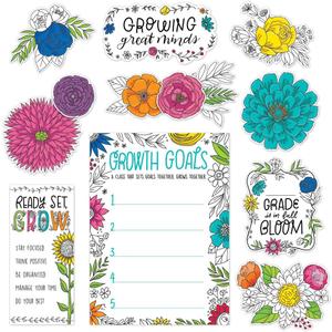 CTP Blooming Minds Bulletin Board Set for Classroom (Creative Teaching Press 10690)