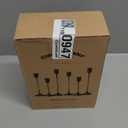 Brass Gold Candlestick Holders, Metal Taper Candle Holders Set of 6, Vintage Modern Candle Sticks Holder Decor for Table Centerpiece, Fireplace Mantel Wedding Housewarming Gift, Candlelit Dinner Dcor