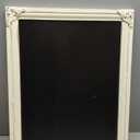 NIKKY HOME Farmhouse Kitchen Chalkboard Wall Sign Decorative Framed Menu Chalk Board Hanging Display Non-Porous Erasable & Reusable 20" x 15" Rustic Blackboard for Weddings, Birthdays, Restaurant