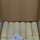 Enido Flameless Candles Led Candles Pack of 12 Battery Candles (D2.15'' x H4''5''6'') Waterproof Outdoor Indoor Candles with 10-Key Remotes and Cycling 24 Hours Timer (Plastic)