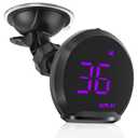 GPS Speedometer G13, Heads up Display for Cars with Speed MPH, Compass Driving Direction, Fatigue Driving Reminder, Overspeed Alarm Trip Meter, for All Vehicles