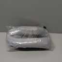 LACDL Fuzzy Winter Steering Wheel Covers for Women, Warm Cute Fluffy Car Wheel Cover for Sedan SUV, Super Soft Furry Girly Auto Plush Car Handle Cover for Cold Weather, Gray, 14-15inch, Standard Size