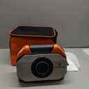 ETENWOLF VORTEX S6 Tire Inflator Portable Air Compressor for Heavy-duty Vehicle, Cordless Air Pump for Car & Inflatables with 19200 mAh Battery, 100% Duty Cycle & Dual Cylinder Bike Pump, Vivid Orange