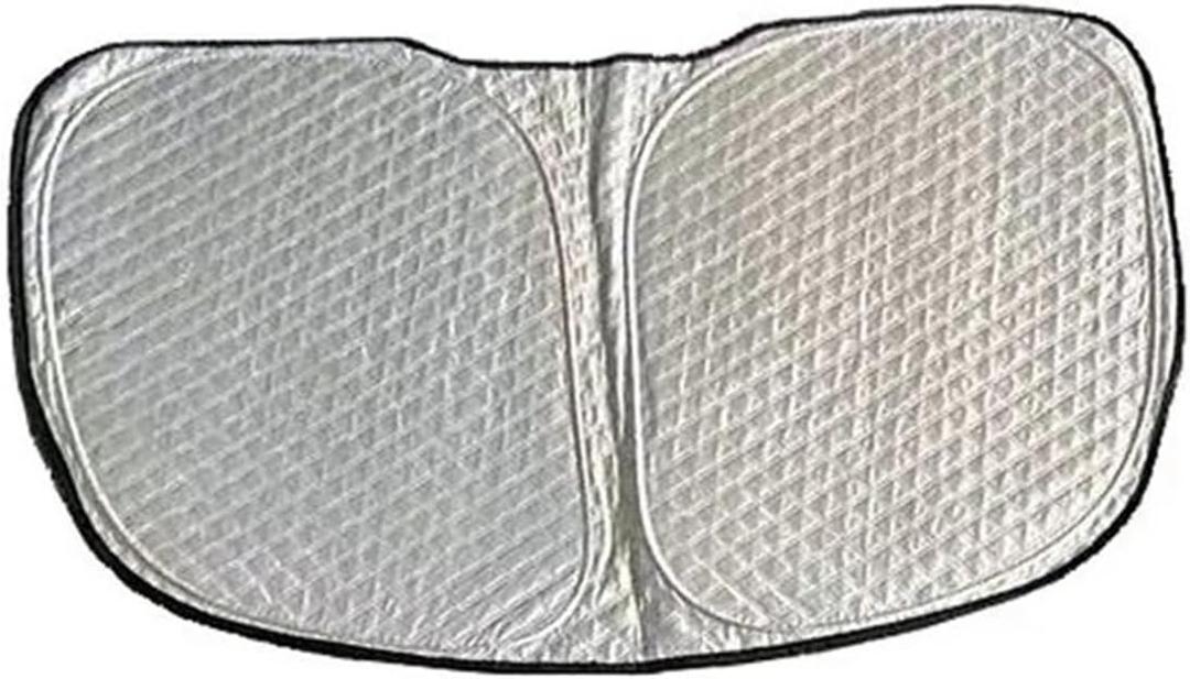 Car Window Sunshades for Tesla for Model 3 Y S X 2025 Side Window Sun Shade UV Protector Blind Shading Camping Hiking Rest Custom-fit Privacy Windshield Sunshade (My Rear Windshield)