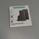 SUANPOT Compatible with iPhone 17 Pro 6.3" Wallet case with RFID Blocking Credit Card Holder,Flip Book PU Leather Protective Cover Women Men for Apple 17 Pro Phone case Red