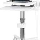 Dental Scanner Cart with Oral Scanner Holder, Height Adjustable