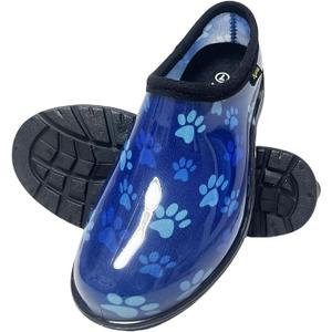 Flat Garden Shoes for Women Waterproof Slip-On Womens Rubber Rain Shoes Gardening Clogs with Comfort Insole Size W10 Flat Garden Shoes for Women Waterproof Slip-On Womens Rubber Rain Shoes Gardening Clogs with Comfort Insole Size W10