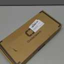 Goldenwarm 10 Pack 7-1/2 Inch Matte Gold Cabinet Pull Clear Acrylic Furniture Hardware Glass Cabinet Hardware for Kitchen Cupboard Bathroom (7.5"/192MM Hole Center)