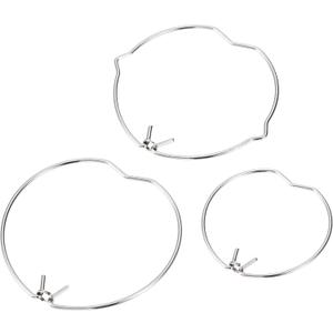 MECCANIXITY MR16 MR11 Lamp Retaining Spring Clip Ring Manganese Steel Bulb Holder Pack of 18