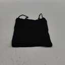 SUUKSESS Women Sexy Square Neck Tank Top Summer Y2K Going Out Basic Cami Shirt (Small, 01 Black)