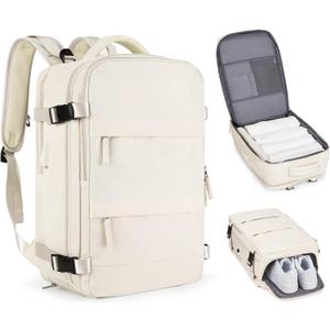 Carry On Backpack Personal Item Travel Backpack For Women Airline/Flight Approved Waterproof Sports Luggage Casual Daypack Small Hiking Backpack Purple (Standard)