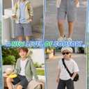 5 Pack Boys Knee Length Long Shorts | Kids Shorts, Athletic, Summer, Teen Sweatshorts, Drawstring, Pockets, Back to School, Outdoor, Casual, Running, Basketball
