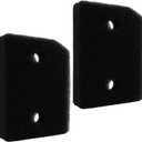 Compatible With Miele T1 Dryer Plinth Filter Replacement 2 Pack Premium Foam Sponge For Optimal Lint Trapping And Machine Protection Part 9164761