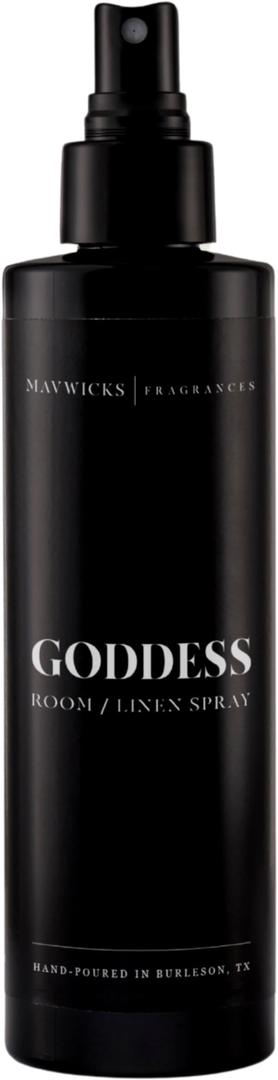 Fragrances - (Goddess) Linen & Room Spray (8oz) – Bedroom & Home Fragrance Mist, Long-Lasting Freshness To Brighten Up Your Space, Fabric & Air Freshener, Aromatherapy Scent Spray