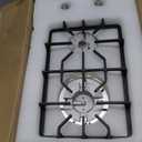 Gas Stove 2 Burner, Propane Cooktop 12 inch, Nafewin Portable Gas Cooktop Stainless Steel Stove Burner with Thermocouple Protection, Lpg/Ng Dual Fuel Built-in Hob for Apartments, Outdoor, Rvs