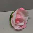 3pc Giant Flowers for Decoration - Indoor Outdoor Decor Huge Paper Flower, Realistic Faux Rose Flowers for Wedding, Birthday, Home Decor, Photography Props, Mall Display, Party Background Decor (Pink)