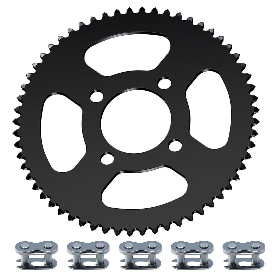YOXUFA Go Kart Sprocket 35 Chain 60 Tooth Rear Drive Sprocket 51mm Bore for Predator 79cc 212cc 420cc Mini Bike Trike ATV Go Kart Cart Powersports Heavy Duty Parts