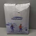 Sunflower Full Mattress Pad Cover, Cotton Mattress Cover Hypoallergenic, Extra Deep Pocket 18"-22" Quilted Mattress Protector Full Size Thin Version, Soft Breathable and Noiseless