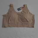 Bali Women's Comfort Revolution Easylite Wireless T-Shirt Bra, Pullover Wirefree T-Shirt Bra (3X-Large, Nude)