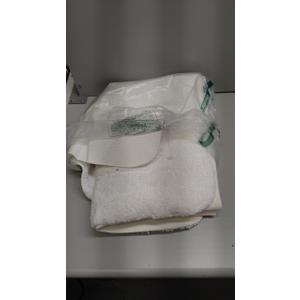 Lands' End Non Skid Bath Rug White 16" x 23"