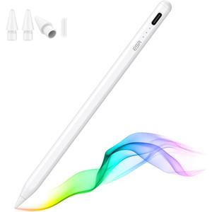 ESR Pencil (1st Generation) for iPad 20182026, Tilt Sensitivity, Palm Rejection, Compatible with iPad 11th(A16)/10th Generation,Air 11"/13", Pro 11"/12.9"/13",Mini 6/5, White
