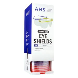 AMERICAN HOSPITAL SUPPLY Eye Shield [Box of 25] Pre-Assembled Eye Protective Glasses, Protective Eyewear PPE for Hospitals with Optical-Grade Lenses, Lightweight Frame | Eye Protection Equipment
