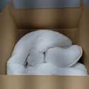 Extra-Thick 2 Inch Twin Size Mattress Topper - Ultra Plush & Soft Viscose Derived from Bamboo Mattress Pad, Naturally Cooling & Perfect for Full Body Support, Snow White