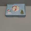 Christmas Stockings with Initials,20 Inches Large Knit Embroidered Letter Green White Christmas Stocking,Monogram Christmas Stocking for Famliy Holiday and Xmas Tree Fireplace (Letter G)