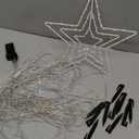 LED Lighted 8-Function Layered Stars Outdoor Christmas Decoration - 24.5"