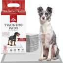 Ultra Absorbent Pet & Puppy Pads, 30, 50, 100 Count 22" x 22" Pee Pads for Dogs, Disposable Leak Proof Dog Training Pads, Quick Drying Underpads Puppy Essentials - PAW MOUNTAIN