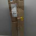 Adjustable 30-45 inches Curved Shower Curtain Rod, Premium Stainless Steel Rustproof Shower Rod for Bathroom, Need to Drill, Black