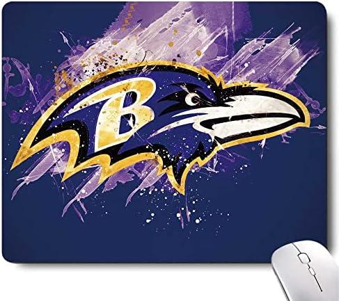 Pack of 2 Gaming Mouse Pad with Non-Slip Rubber Base, Cool Design Sports Mousepad for Computers and Laptops, Office Supplies Desk Decor