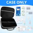 Nebulizer Bag for Smart Nebulizer,Portable Hard Case,Desktop Inhaler Nebulizer for Home Travel Use, Medicine Storage Bag for Inhaler Spacer, Masks, Asthma Accessories for Kids and Adults,Black