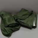 BGment Olive Green Blackout Kitchen Curtains 45 Inches Long - Short Thermal Insulated Drapes with Rod Pocket Privacy for Bathroom Window Over Sink, 34 x 45 Inch, 2 Panels