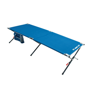 Rio Gear Foldable Polyester Camping Cot, Blue