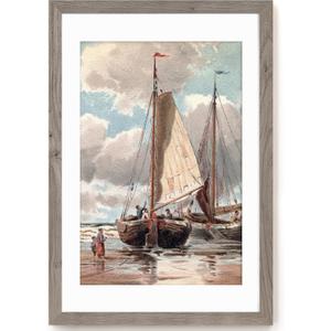 Fun Memories 24x36 Poster Frames, 24x 36 Solid Wood Picture Frame, Picture Frame 20x30 with Mat or 24 x 36 Without Mat, 24" x36" Large Poster Frame with Tempered Glass for Wall Mount, Grey, 1 Pack