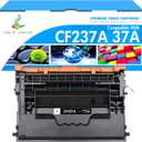 TRUE IMAGE Compatible Toner Cartridge Replacement for HP 37A CF237A 37X Work for Enterprise M607n M608dn M609 M608n M607dn M608x M609x MFP M632 M631 M631h M633fh Printer (Black, 1-Pack)