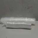 Pantry Value [4 oz. - 100 Count Clear Disposable Plastic Portion Cups with Lids - Small Plastic Condiment Containers for Sauce, Salad Dressings & Portion Control