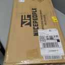 NICEPEOPLE Adjustable Weight Bench for Home Gym, 660LBS Capacity Workout Bench with 8 Backrests for Chest Shoulders Arms, Compact and Foldable Strength Bench for Small Space Apartment Room