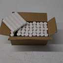 50 Pack White Sidewalk Chalks Washable Chalk for Kids Non-Toxic for Outdoor Art Play, Colored Chalk for Painting on Chalkboard, Blackboard and Playground(White)