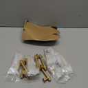 Amerdeco 10 Pack Champagne Bronze knurled Cabinet Pulls 3 Inch(76mm) Hole Center Drawer Pulls Cabinet Hardware Kitchen Cabinet Handles for Bathroom ZH0072