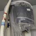 Foldable Playpen for Babies and Toddlers, 50x50 Inches Portable Playpen, Kids Collapsible Play Pen with 2 Handlers, Indoor & Outdoor Baby Fence Play Area with Visible Mesh, Dark Gray