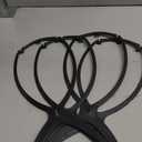 obeoby Wig Stand, Portable Wig Holder Wig Head Stand for All Wigs Travel Wig Hair Stylist Gifts for Women(black (2 pack))