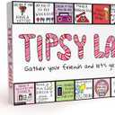 TIPSYLAND Original Edition | Official Product | Hilarious Adult Board Game | Group Game for Game Nights, Parties and More | Fun Challenges, Dares & Mini-Competitions | 3-8 Players