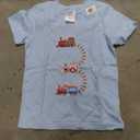 3rd Birthday Train Railroad Themed Fun 3 Years Old Boy Train, 3T-Shirt (Blue)