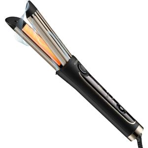INFINITIPRO BY CONAIR Cool Air Curling Iron, Protects Against Damage and Locks in Style for Effortless Long Lasting Curls & Waves, Black (1 Count (Pack of 1))